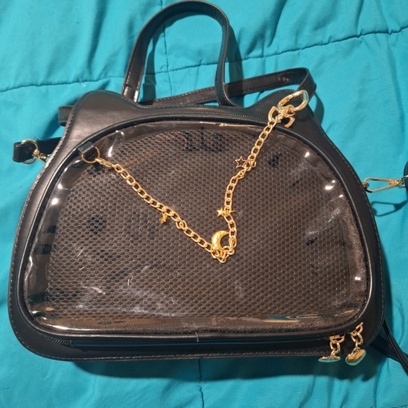 Black cat ITA Bag Pin Display Bag - Picture 9 of 9